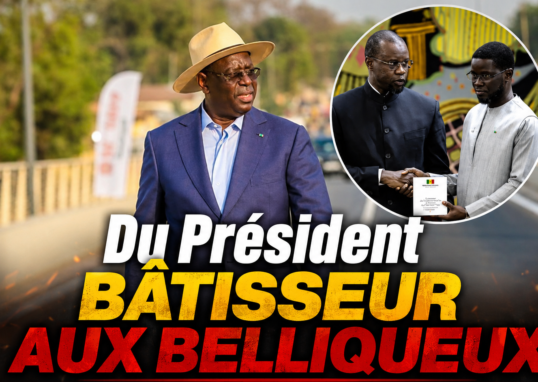 Du Président BÂTISSEUR AUX BELLIQUEUX