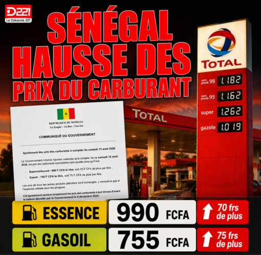 Hausse du prix de carburant