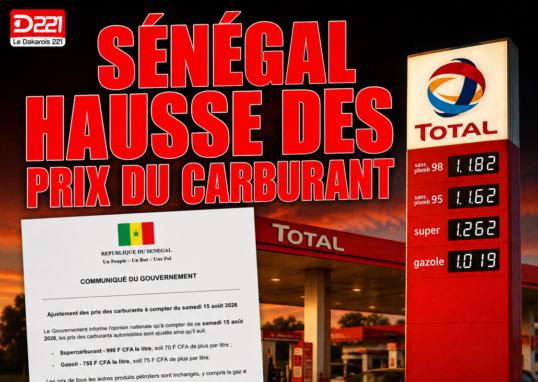 Hausse du prix de carburant